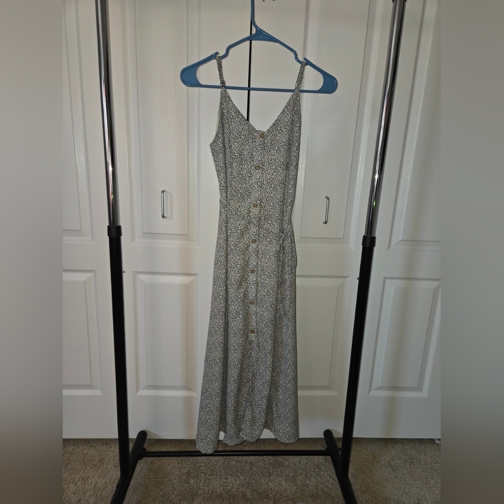 Sienna Sky Black and White Maxi Dress